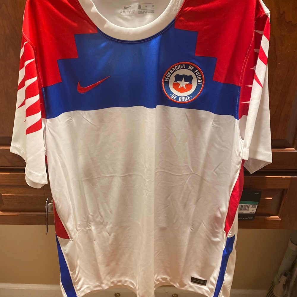 Nike 2020-2021 Chile Away Football Soccer Jersey